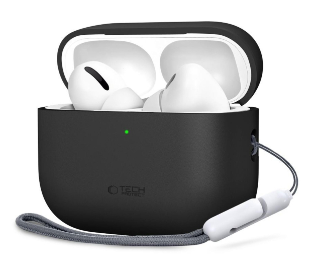 Tech-Protect Silicone Do Apple Airpods Pro 3 Black - 1367328 - zdjęcie 2